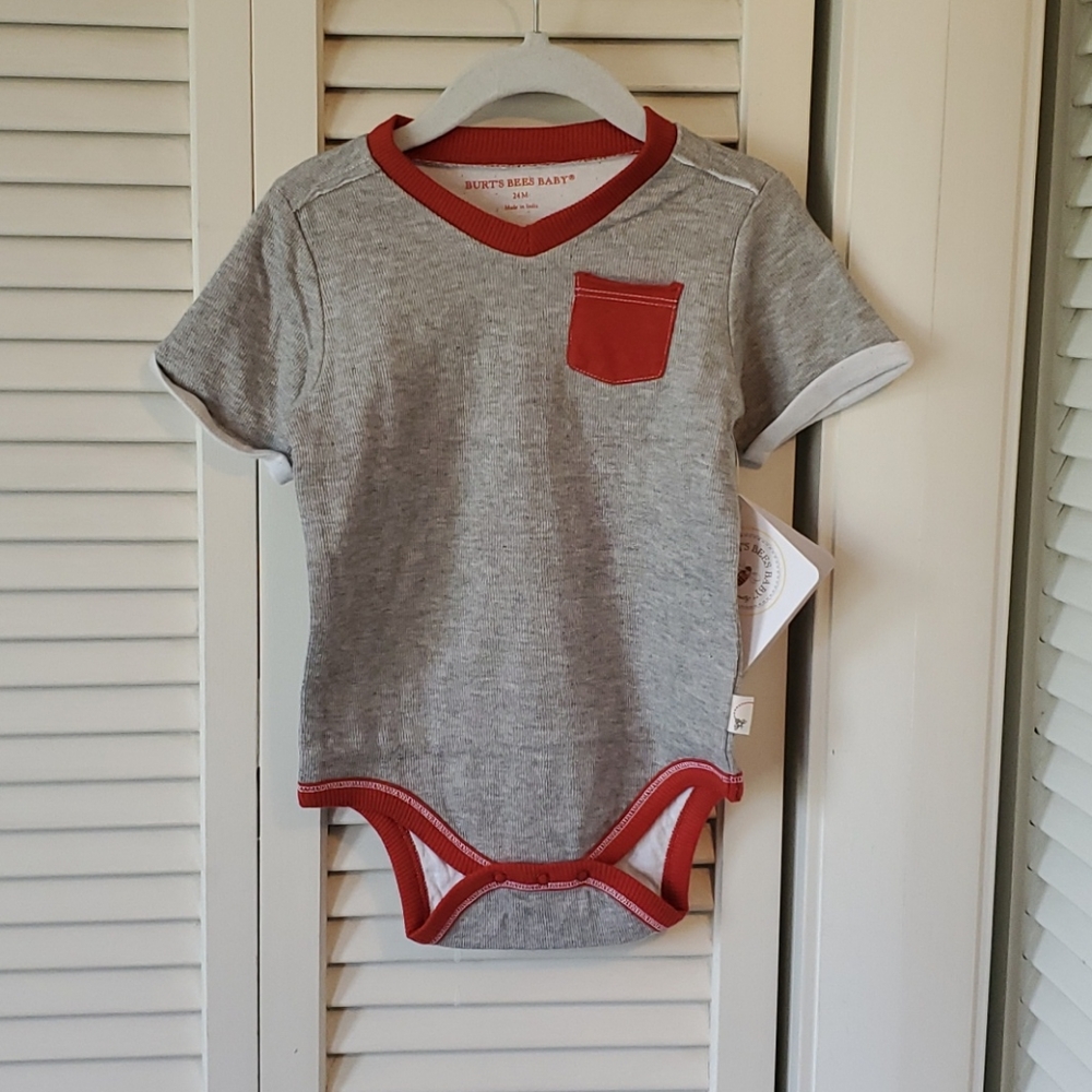 NWT Burt's Bees baby one piece size 24 months